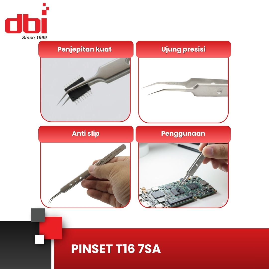 PINSET BENGKOK STAINLESS CELLKIT T16 7SA - Gambar 2