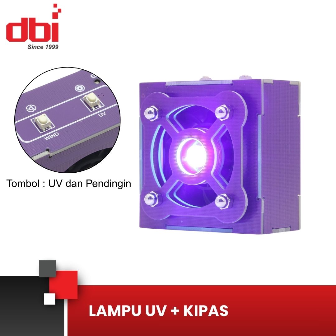 LAMPU UV + KIPAS 2 IN 1