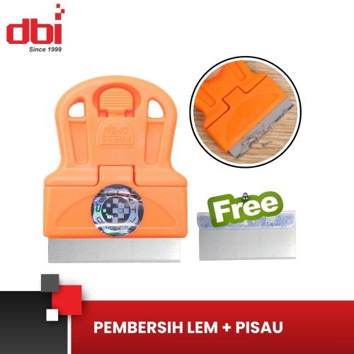 ALAT PEMBERSIH LEM + PISAU CELLKIT
