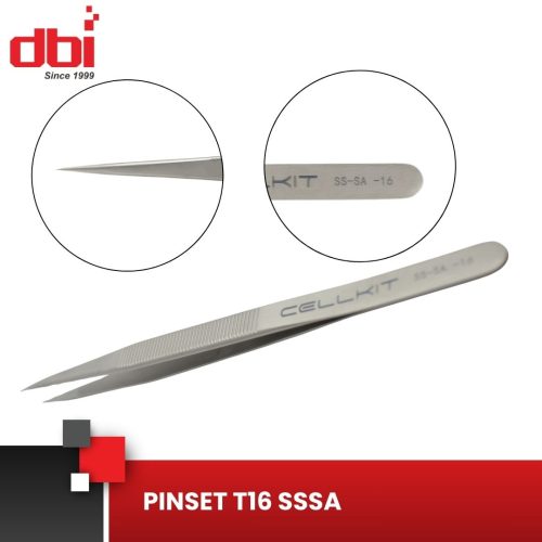 PINSET LURUS STAINLESS CELLKIT T16 SSSA