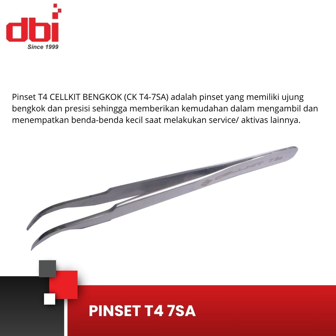 PINSET BENGKOK STAINLESS CELLKIT T4 7SA - Gambar 2