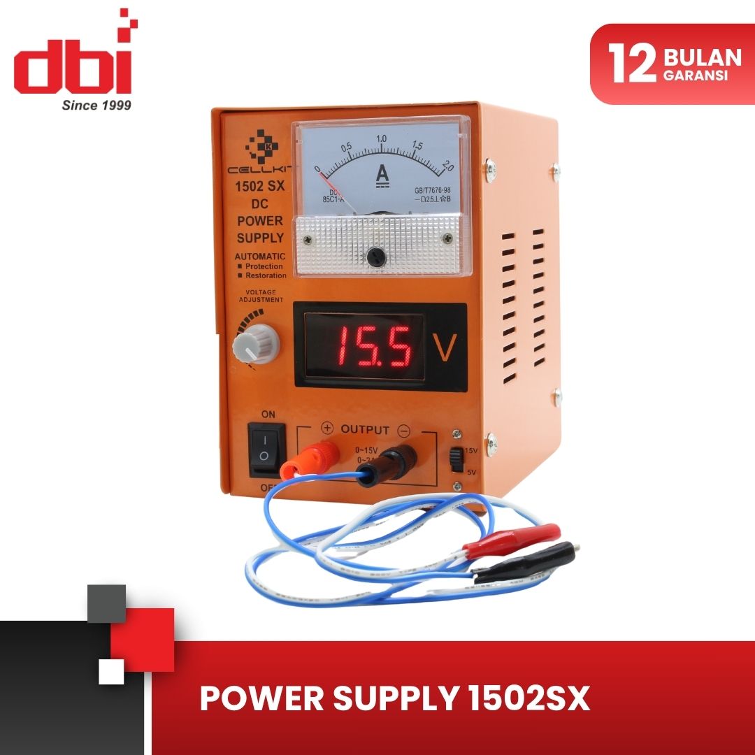 POWER SUPPLY + KABEL 15V2A CELLKIT 1502SX
