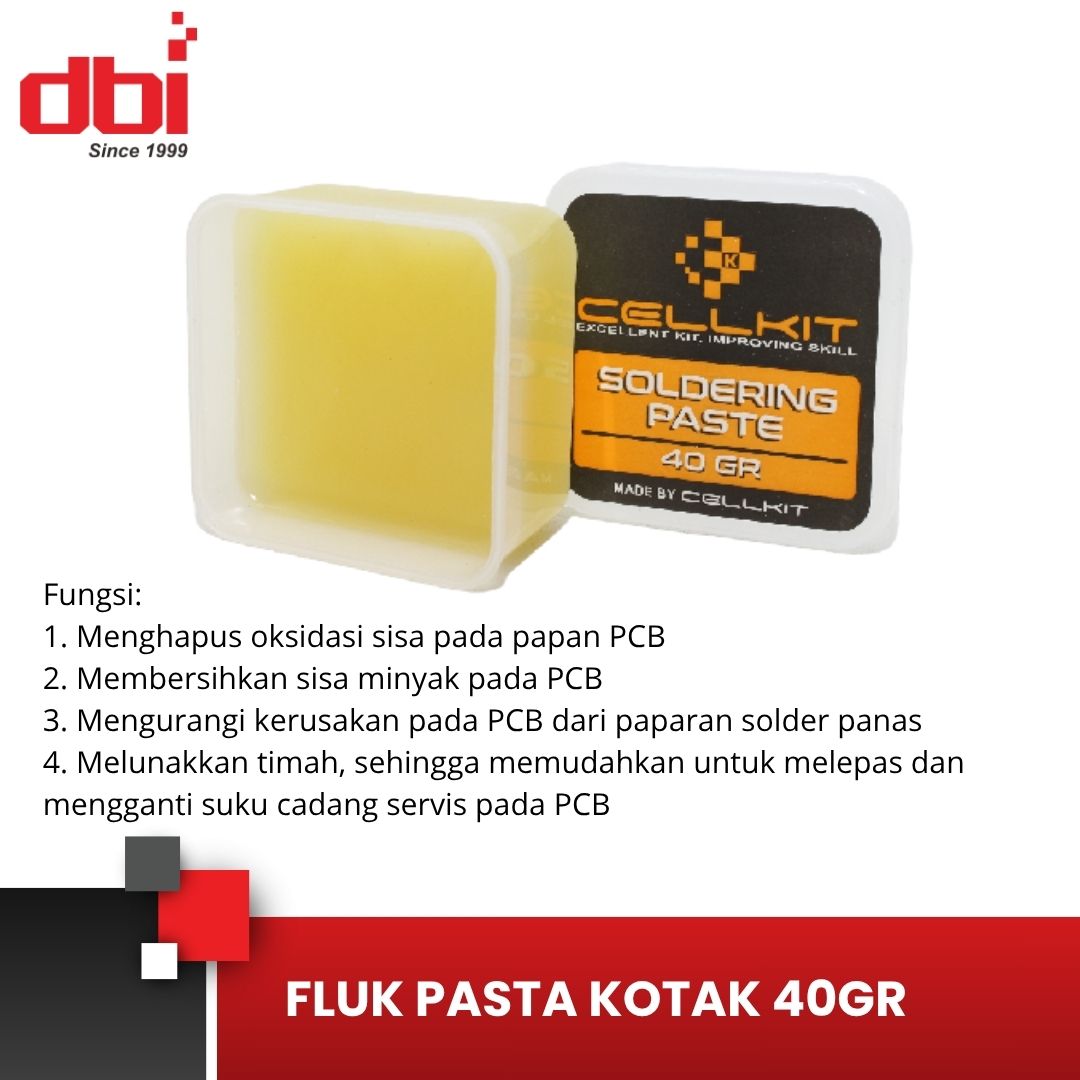 FLUK PASTA KUNING KOTAK 40GR CELLKIT - Gambar 2
