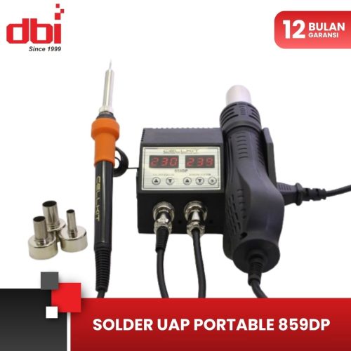 SOLDER UAP PORTABEL DIGITAL 2IN1 CELLKIT 859DP