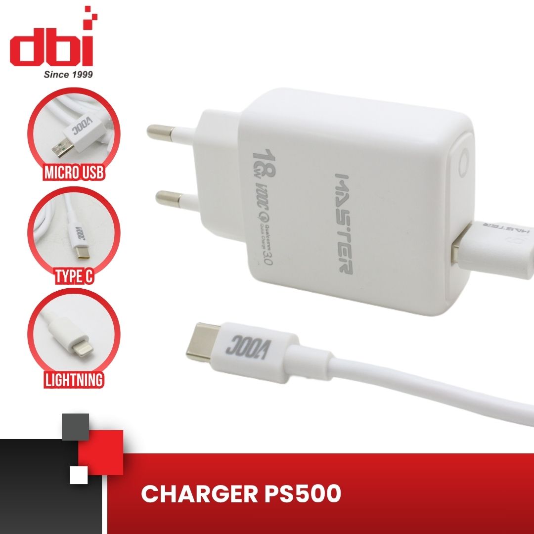 CHARGER 1 USB 18W MASTER LITE PS500 - Gambar 4