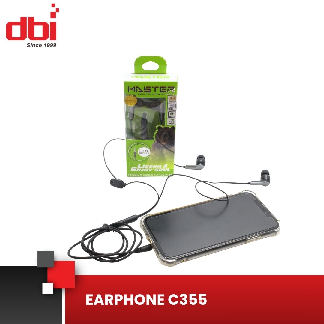 EARPHONE MASTER C355 - Gambar 4