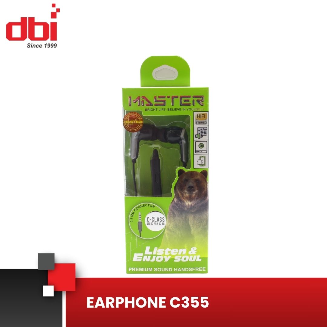 EARPHONE MASTER C355 - Gambar 5