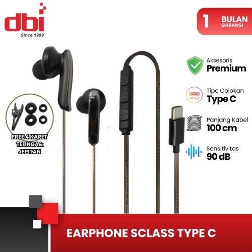 EARPHONE TYPE C MASTER SCLASS