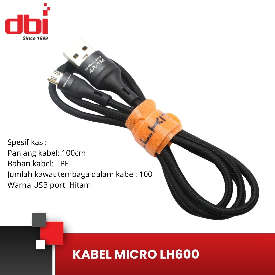 KABEL DATA MICRO F/C 4A CELLKIT LH600 - Gambar 2