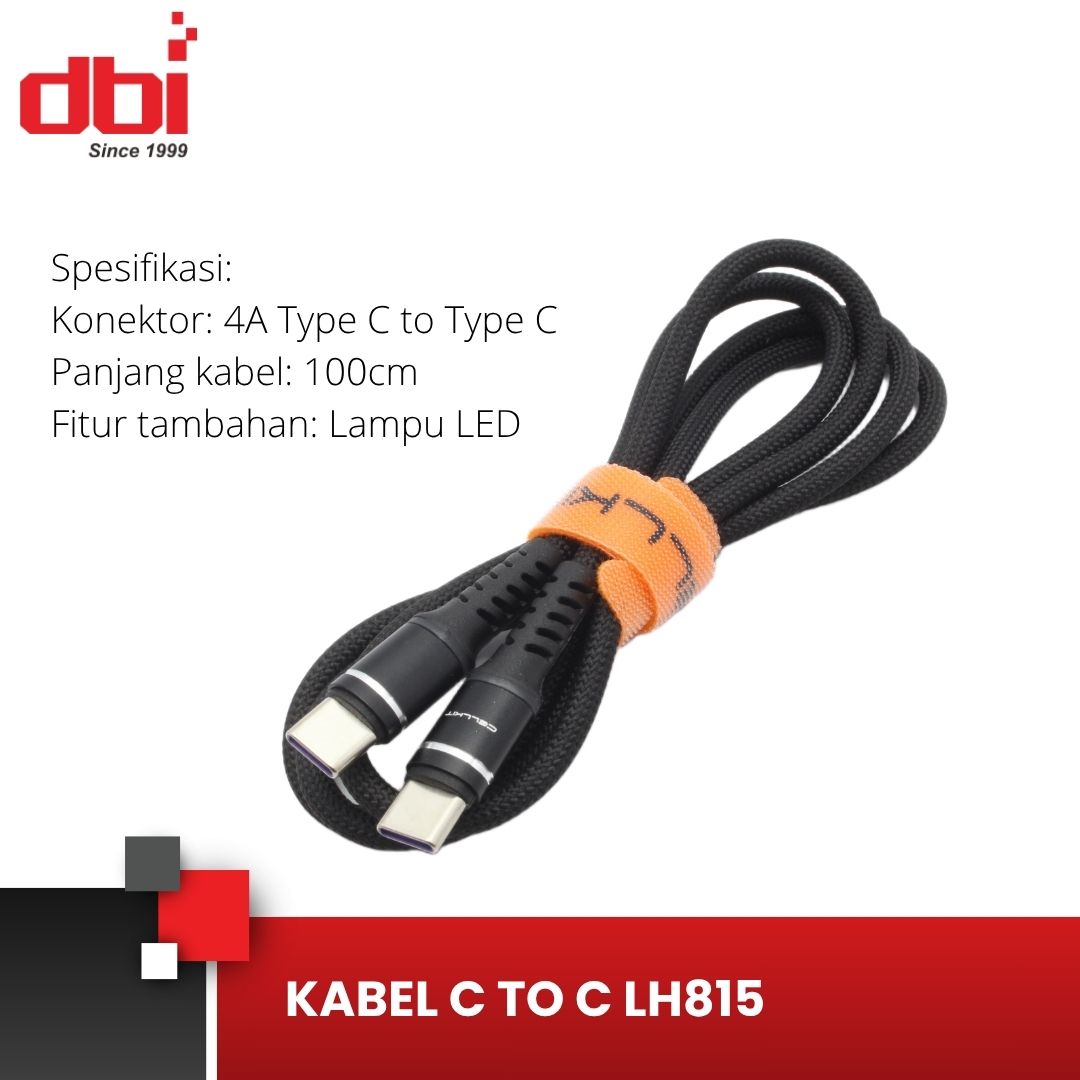 KABEL DATA C - C LED F/C CELLKIT LH815 - Gambar 3