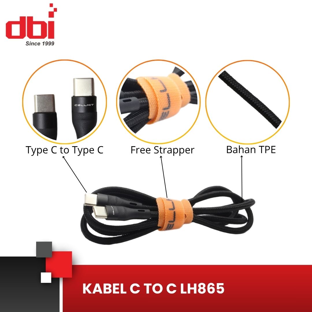 KABEL DATA C - C F/C CELLKIT LH865 - Gambar 2