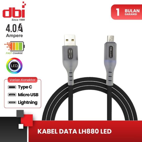 KABEL DATA MICRO LED F/C 4A CELLKIT LH880