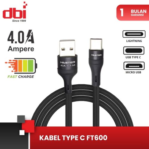 KABEL DATA TYPE C F/C 4A MASTER FT600