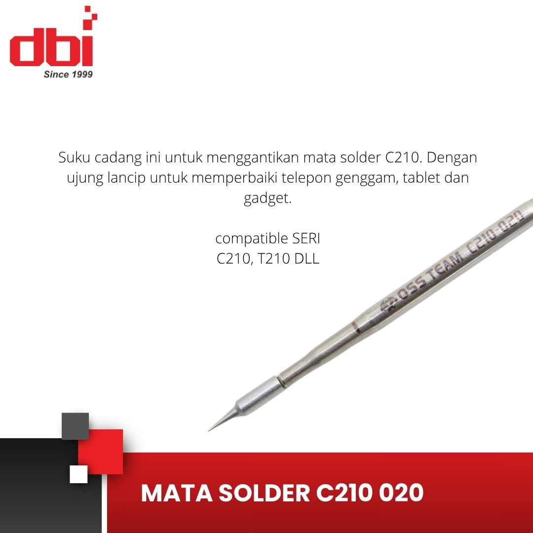 MATA SOLDER C210 020 LANCIP - Gambar 2