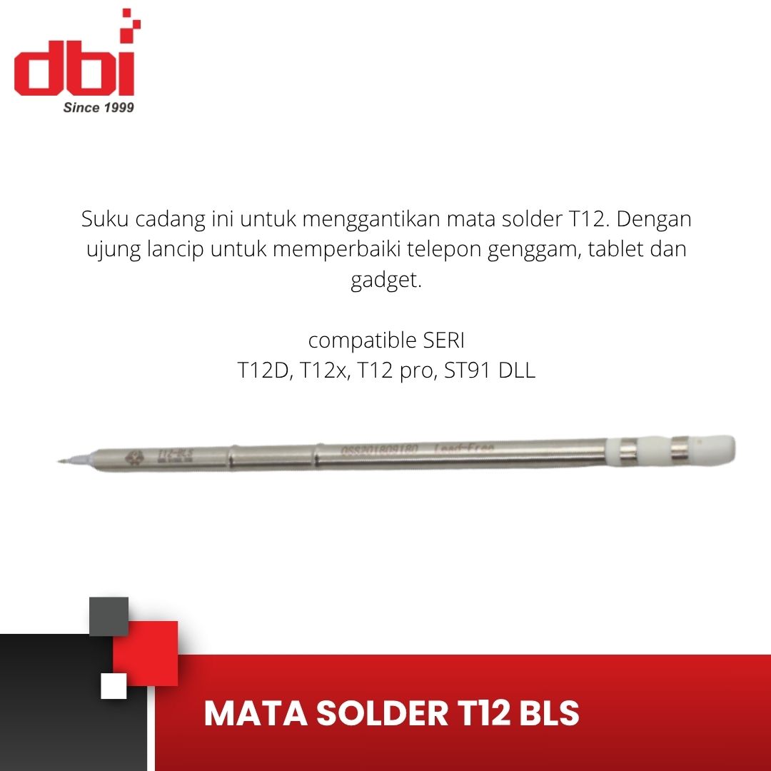 MATA SOLDER T12 TYPE BLS LANCIP - Gambar 2
