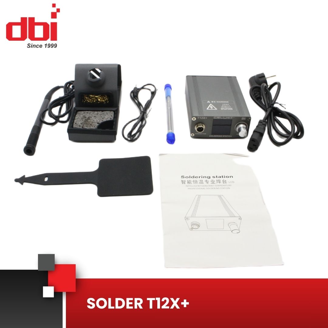 SOLDER PENGATUR SUHU DIGITAL CELLKIT T12X+ - Gambar 3