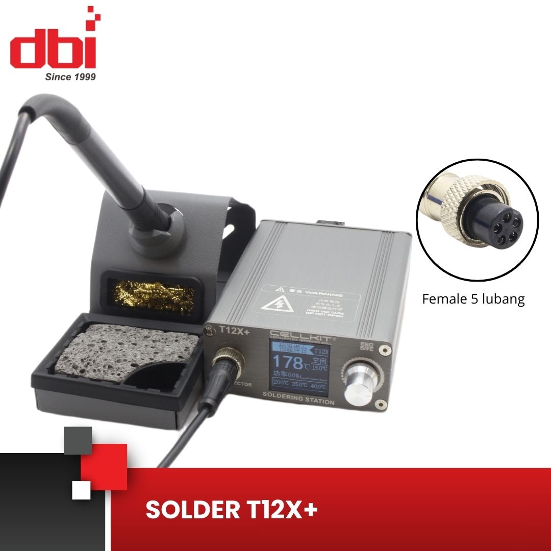 SOLDER PENGATUR SUHU DIGITAL CELLKIT T12X+ - Gambar 4