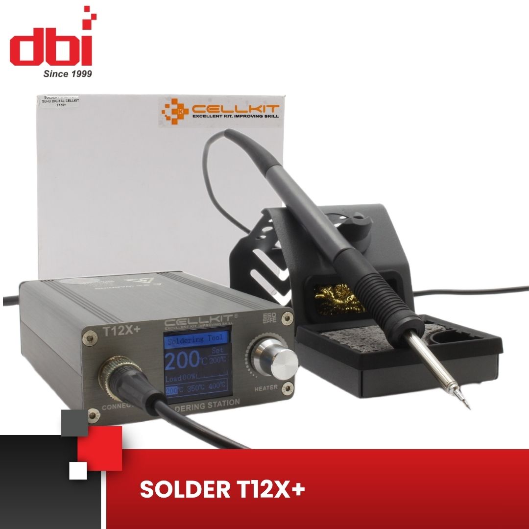 SOLDER PENGATUR SUHU DIGITAL CELLKIT T12X+ - Gambar 5