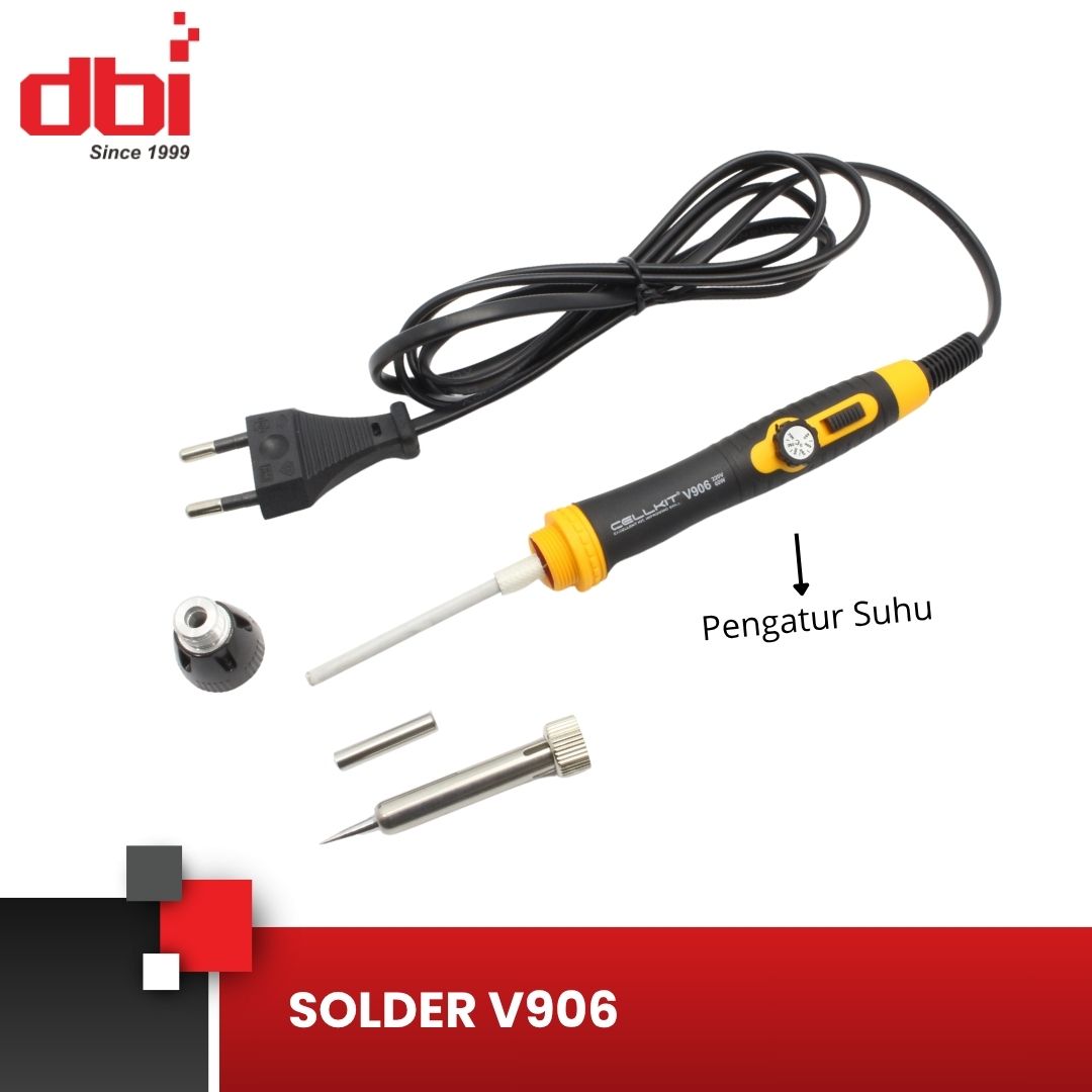 SOLDER TANGAN PENGATUR SUHU CELLKIT V906 - Gambar 4